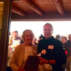 Howard Gershon with award plaque